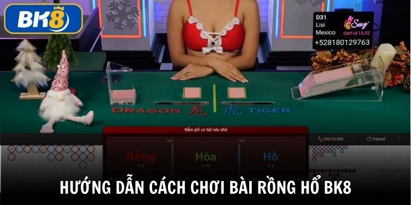 Hướng dẫn chi tiết cách chơi bài rồng hổ BK8 hiệu quả