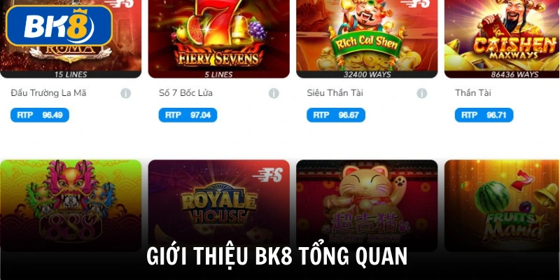 Giới thiệu BK8 - Nền tảng giải trí hấp dẫn, đông đảo thành viên