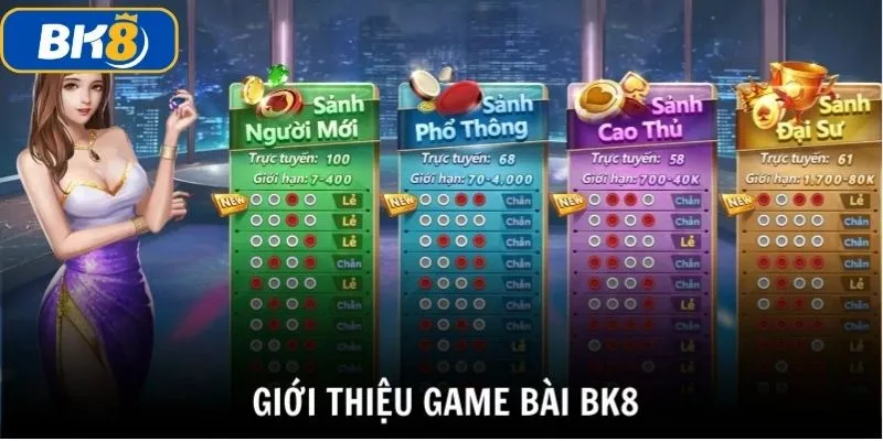 Giới thiệu thông tin tổng quan về game bài BK8 kịch tính