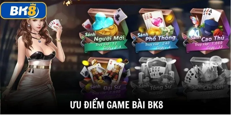 Những điểm mạnh vượt trội của hệ thống game bài BK8 thu hút người dùng